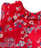 Vestido estampado de bebé niña  rojo PEPS/blanco MULTICO