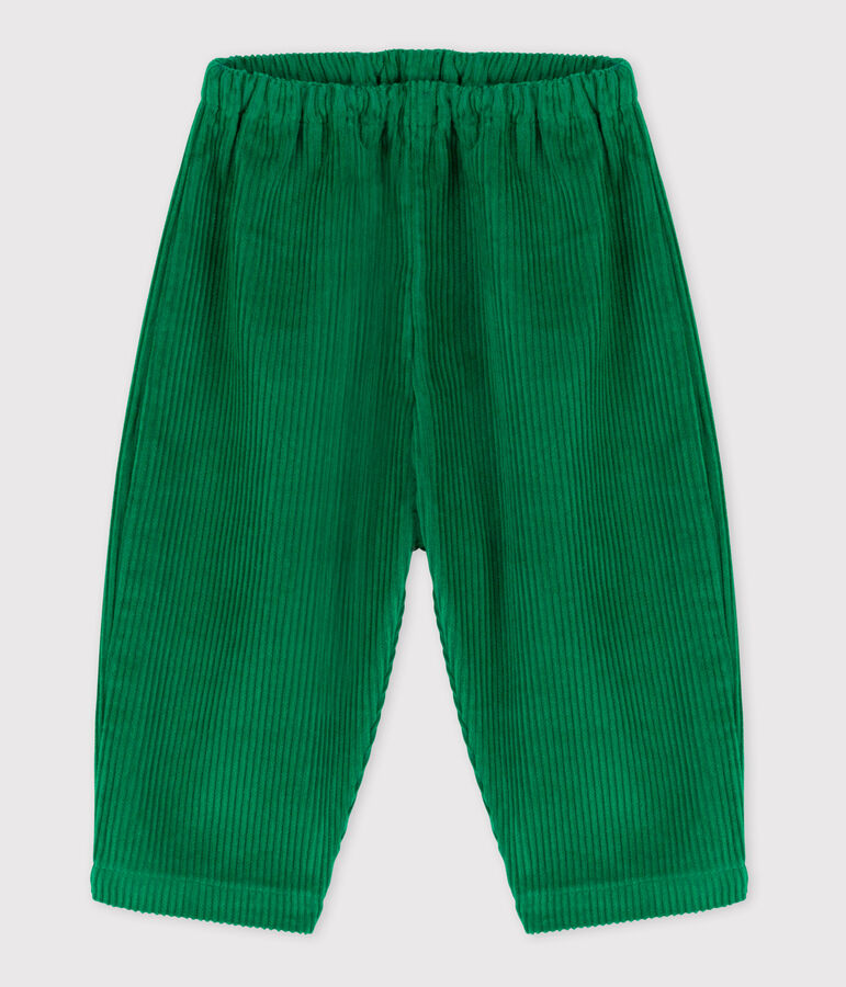 Pantal&oacute;n de pana para beb&eacute; MATCHA