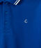 Polo para niño en jersey piqué azul PERSE