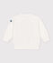 Sudadera Bebé Petit Bateau x Water Family blanco MARSHMALLOW