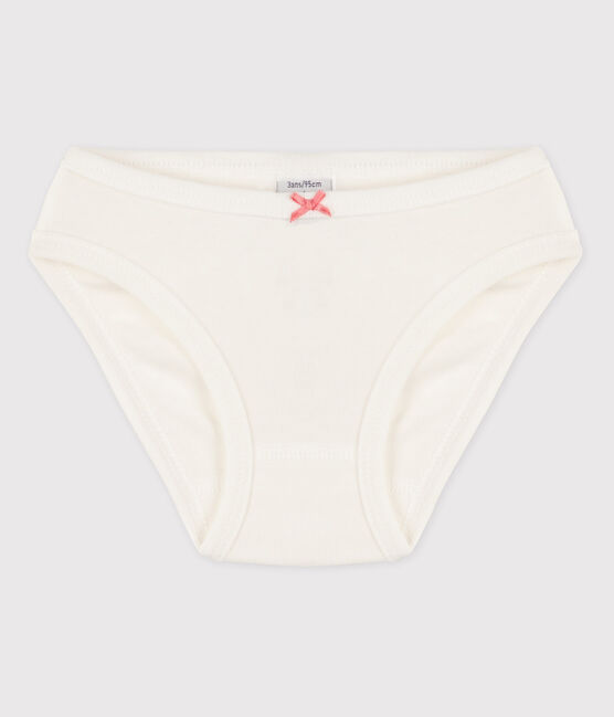 Braguita de algodón de niña blanco MARSHMALLOW