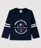 Camiseta para bebé niño azul SMOKING