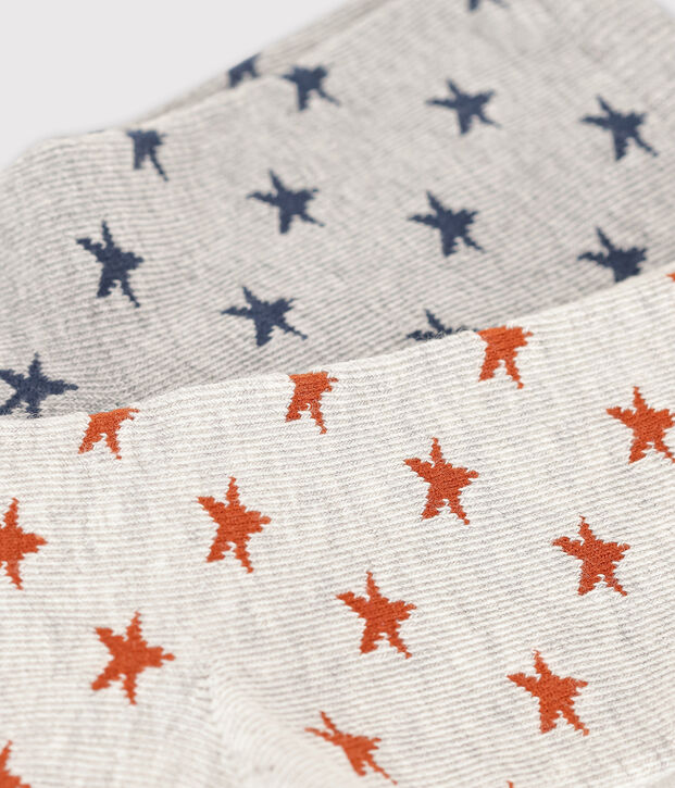 Juego de 2 pares de calcetines para ni&ntilde;o/ni&ntilde;a multicolor