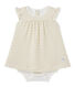 Vestido body de rayas bebé niña