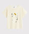 Camiseta estampada de niña blanco MARSHMALLOW/amarillo BOUDOR