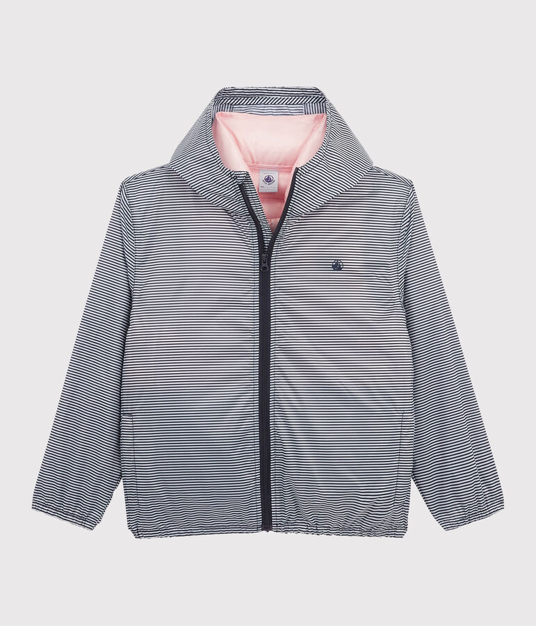 Cortavientos 3 en 1 infantil reciclado rosa MINOIS