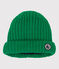 Gorro de punto tricotado con forro polar reciclado para bebé MATCHA