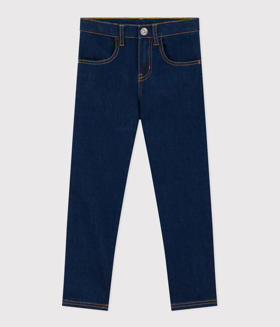 Pantalón vaquero slim de niña azul DENIM BRUT