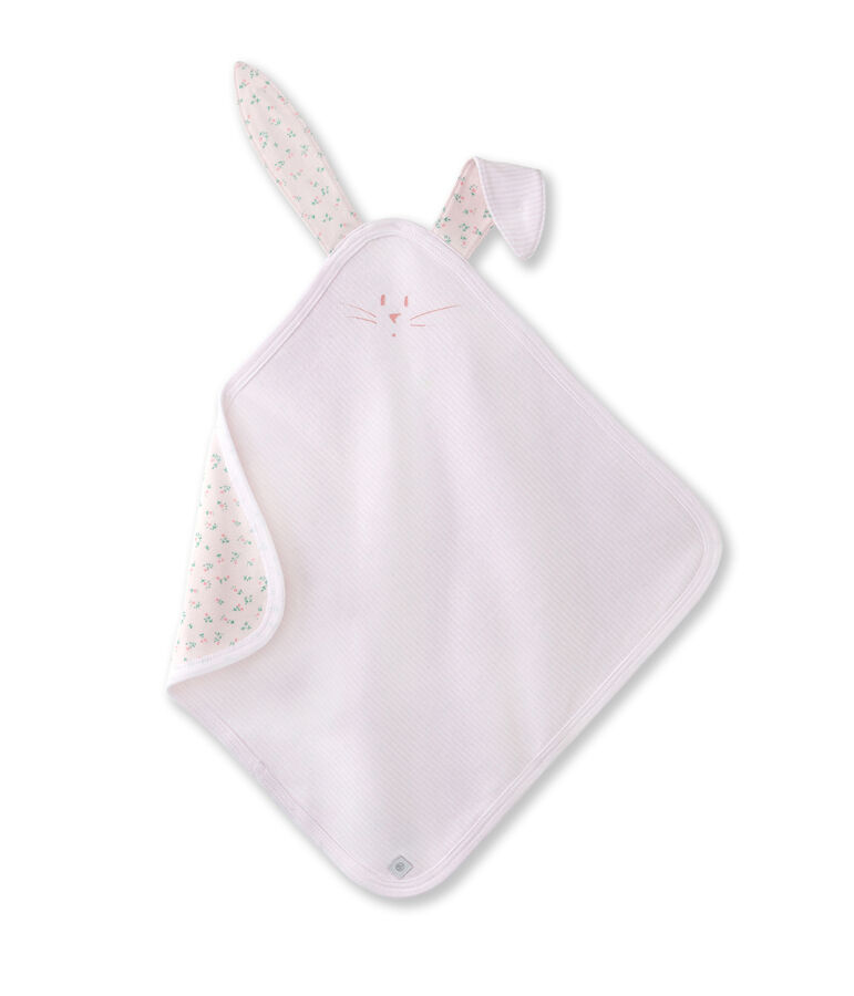 Peluche para beb&eacute; rosa/blanco