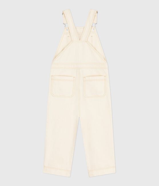 Peto infantil de tejido denim liso crudo MILK