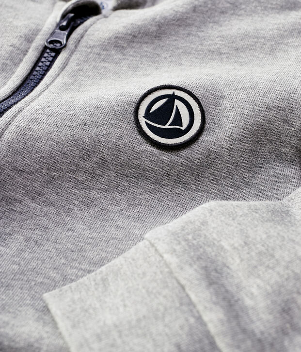 Sudadera con capucha de ni&ntilde;a/ni&ntilde;o gris