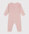 Pijama sin pies de algodón para bebé rosa SALINE