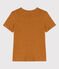 Camiseta L'ICONIQUE de lino de mujer marron TOAST