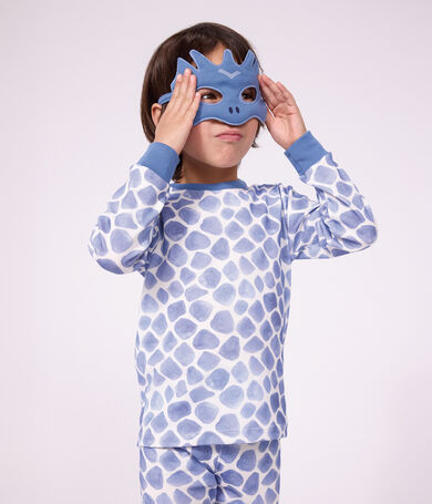 Pijama tipo disfraz infantil de algod&oacute;n de drag&oacute;n
