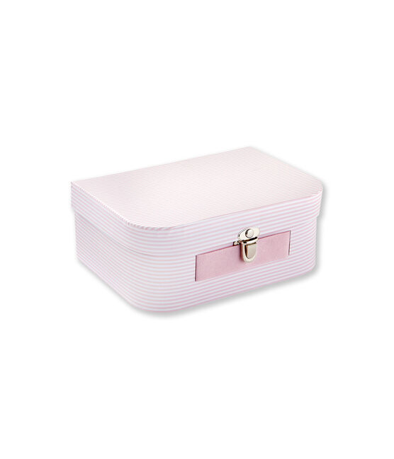 Multi-use milleraies striped case rosa VIENNE/blanco ECUME