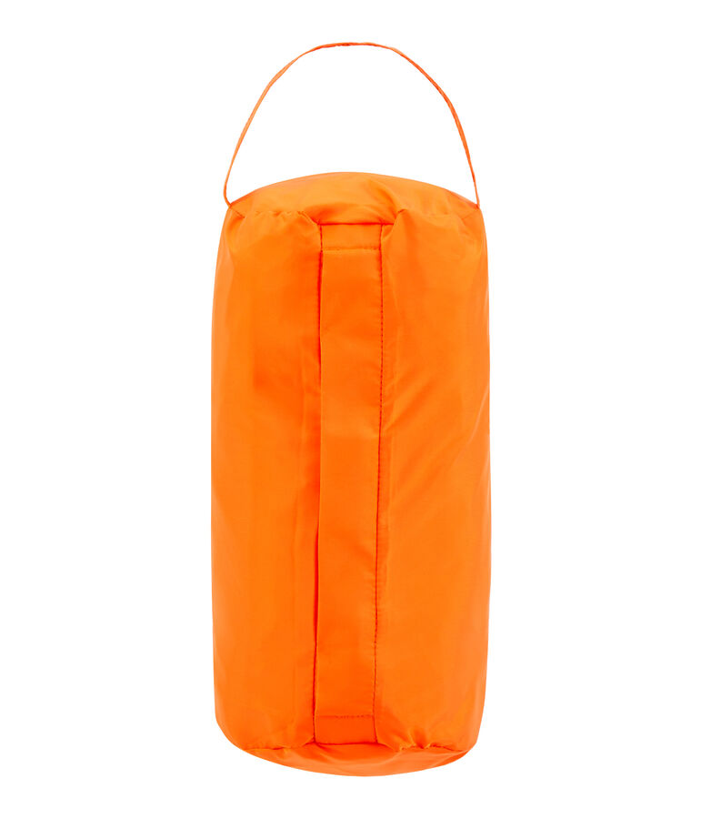 Cortavientos reversible infantil unisex naranja/azul