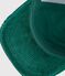 Gorra infantil de pana lisa verde