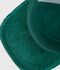 Gorra infantil de pana lisa verde