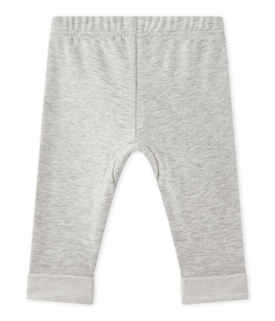 Pantalón bebé de niño en muletón gris BELUGA CHINE