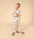Pijama de algodón con corazón para niño/niña