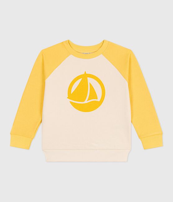 Sudadera infantil unisex de algodón ORGE/ MULTICO