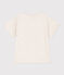 Camiseta de manga corta de jersey de bebé beige MONTELIMAR CHINE