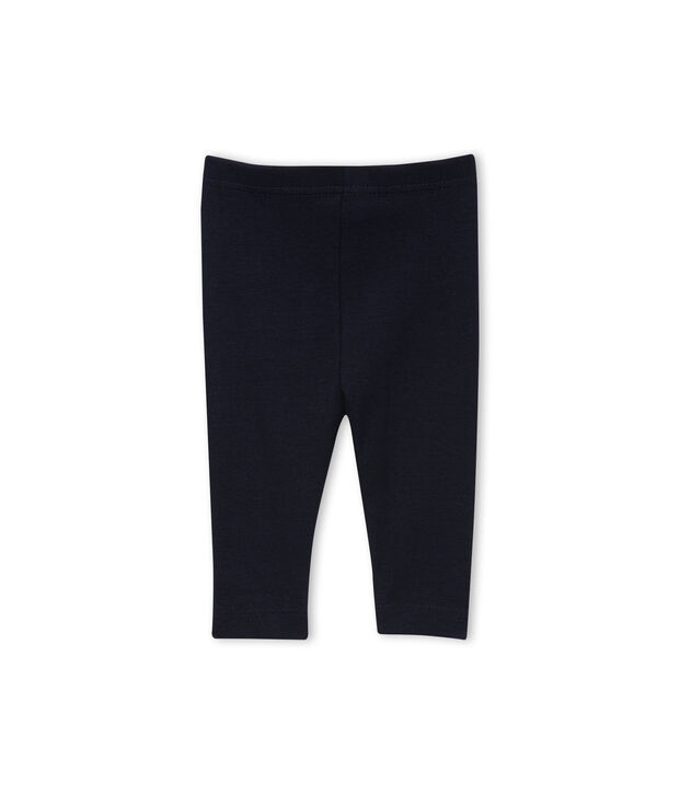 Baby girl plain leggings azul Abysse