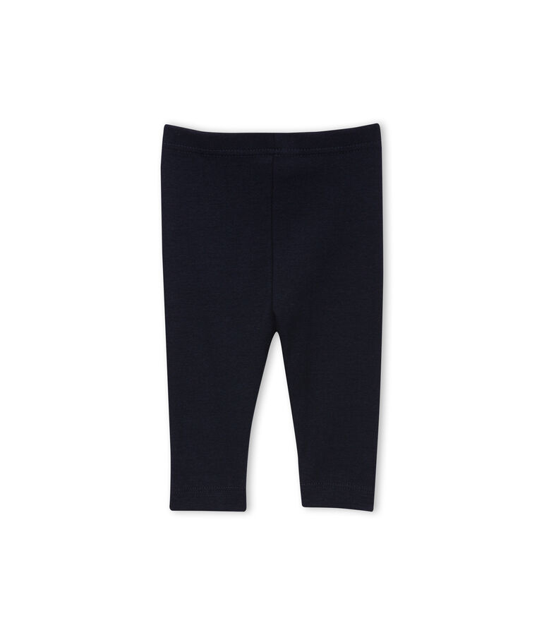 Baby girl plain leggings azul Abysse