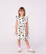 Vestido infantil de algodón sin mangas