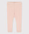 Leggings de algodón calado para bebé rosa SALINE