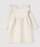 Vestido de manga larga para bebé niña beige MONTELIMAR CHINE