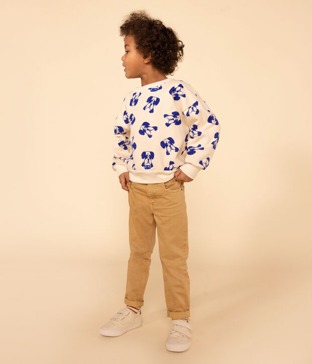 Pantal&oacute;n vaquero para ni&ntilde;o beige