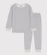 Pijama de túbico a rayas para niño/niña