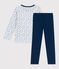 Pijama de terciopelo para niño/a INCOGNITO/ MULTICO