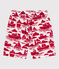 Bañador reciclado estampado para niño rojo AVALANCHE/ ROUGE
