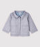 Chaqueta de celebración de sarga irresistible de bebé niño gris CONCRETE/blanco MARSHMALLOW