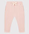 Pantal&oacute;n de mulet&oacute;n de beb&eacute; rosa
