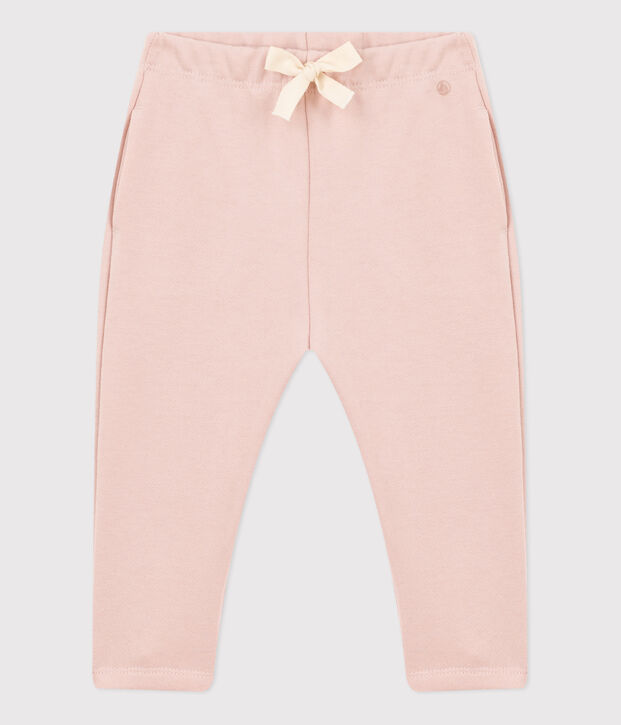 Pantal&oacute;n de mulet&oacute;n de beb&eacute; rosa