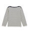 Jersey marinero infantil para niño beige COQUILLE/azul SMOKING