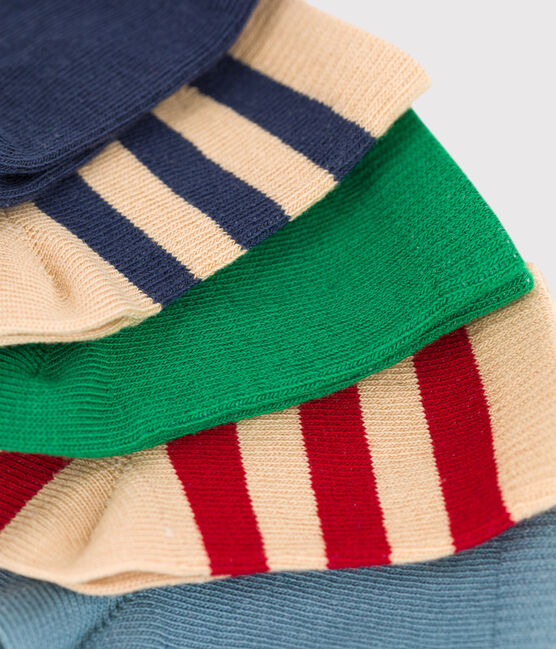 Juego de 5 pares de calcetines para bebé variante 1