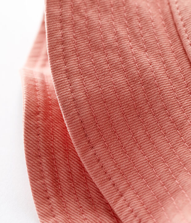 Bob de tejido de vaquero de beb&eacute;. rosa