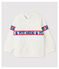 Sudadera de felpa de bebé niño blanco MARSHMALLOW