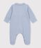 Pijama de terciopelo con cuello liso para beb&eacute; POLAIRE