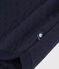 Sudadera de tejido túbico acolchado para bebé azul SMOKING