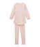 Pijama para niña rosa JOLI/gris CONCRETE