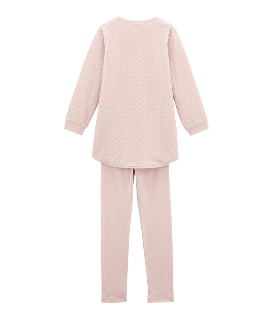 Pijama para niña rosa JOLI/gris CONCRETE