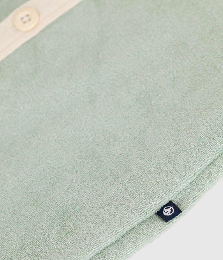 Mono corto de rizo para beb&eacute; verde HERBIER