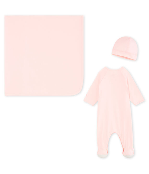 Estuche de regalo de nacimiento de punto para beb&eacute; multicolor