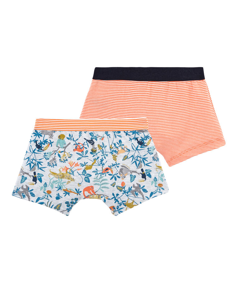 Par de b&oacute;xers para ni&ntilde;o multicolor