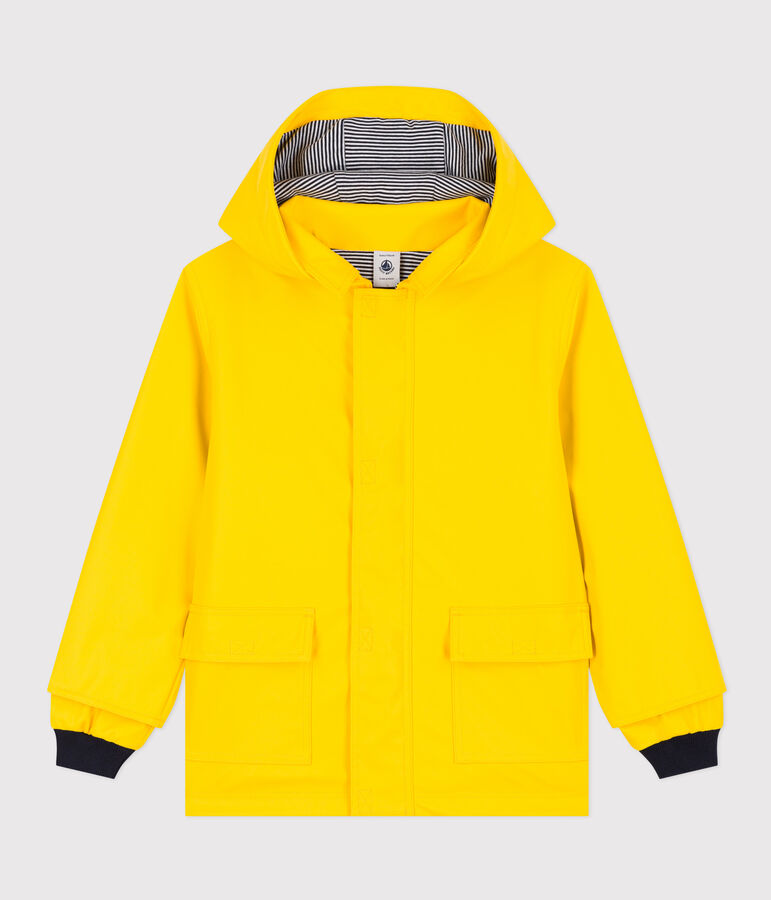 Impermeable emblem&aacute;tico para ni&ntilde;a/ni&ntilde;o amarillo